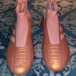 Adidas Predator 18+ FG Soccer Cleat (Trace Pink) (Men's) (8,1/2) *NEVER WORN*